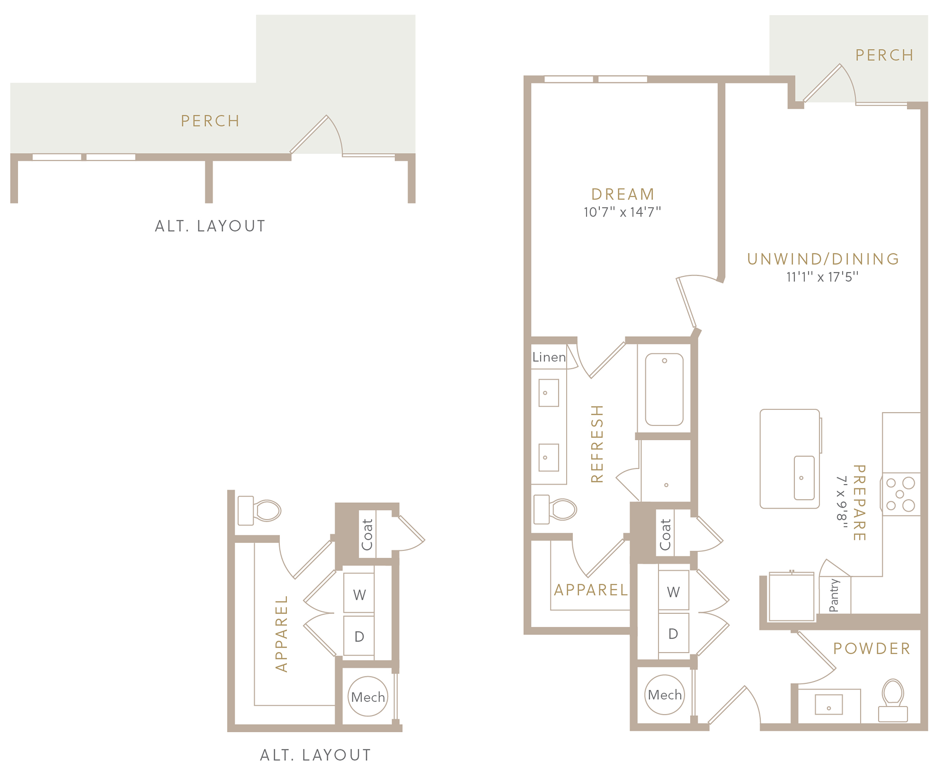 A1 floor plan